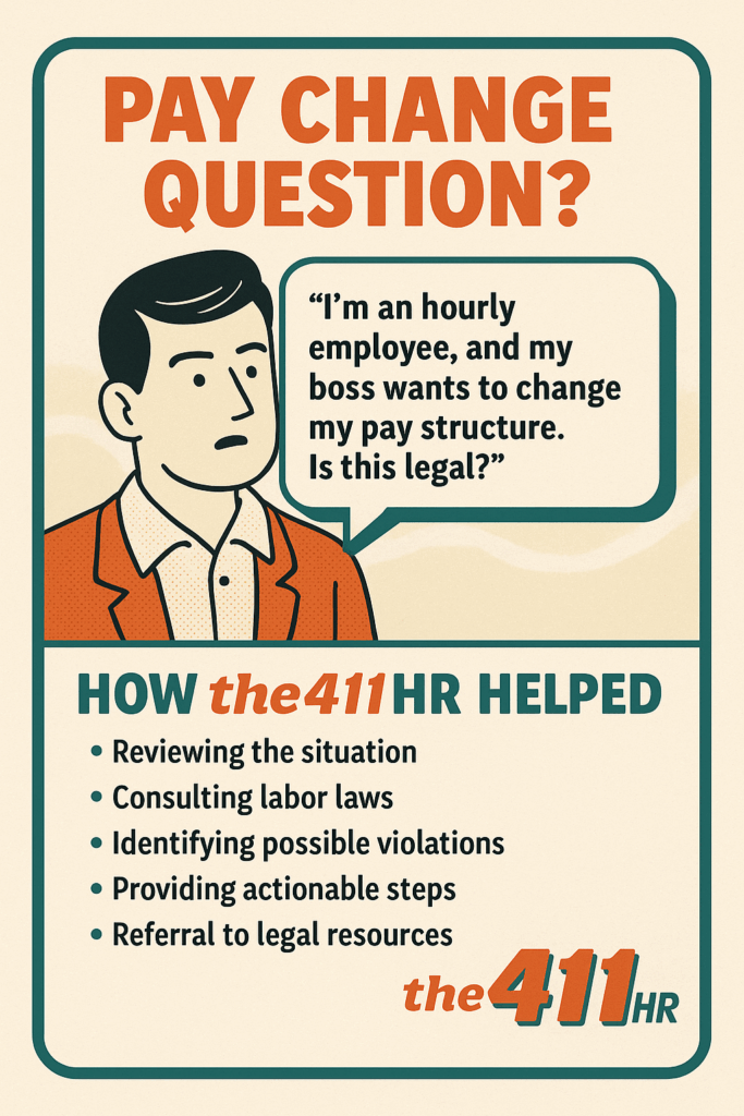 Changing Compensation Structure
