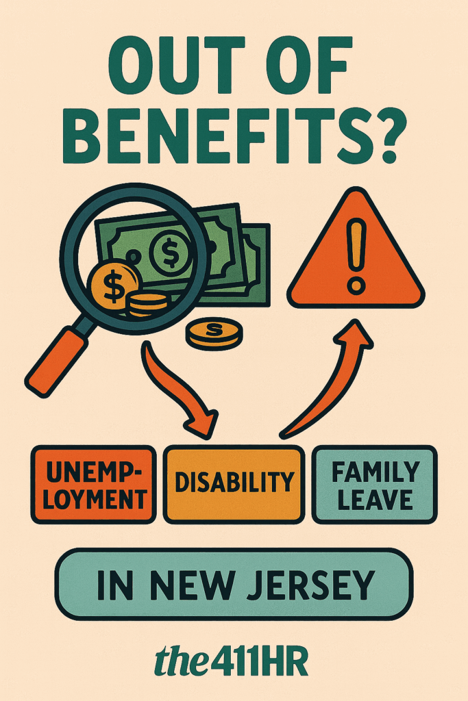 NJ Unemployment, Disability & Family Leave: Why Benefits May Run Out
