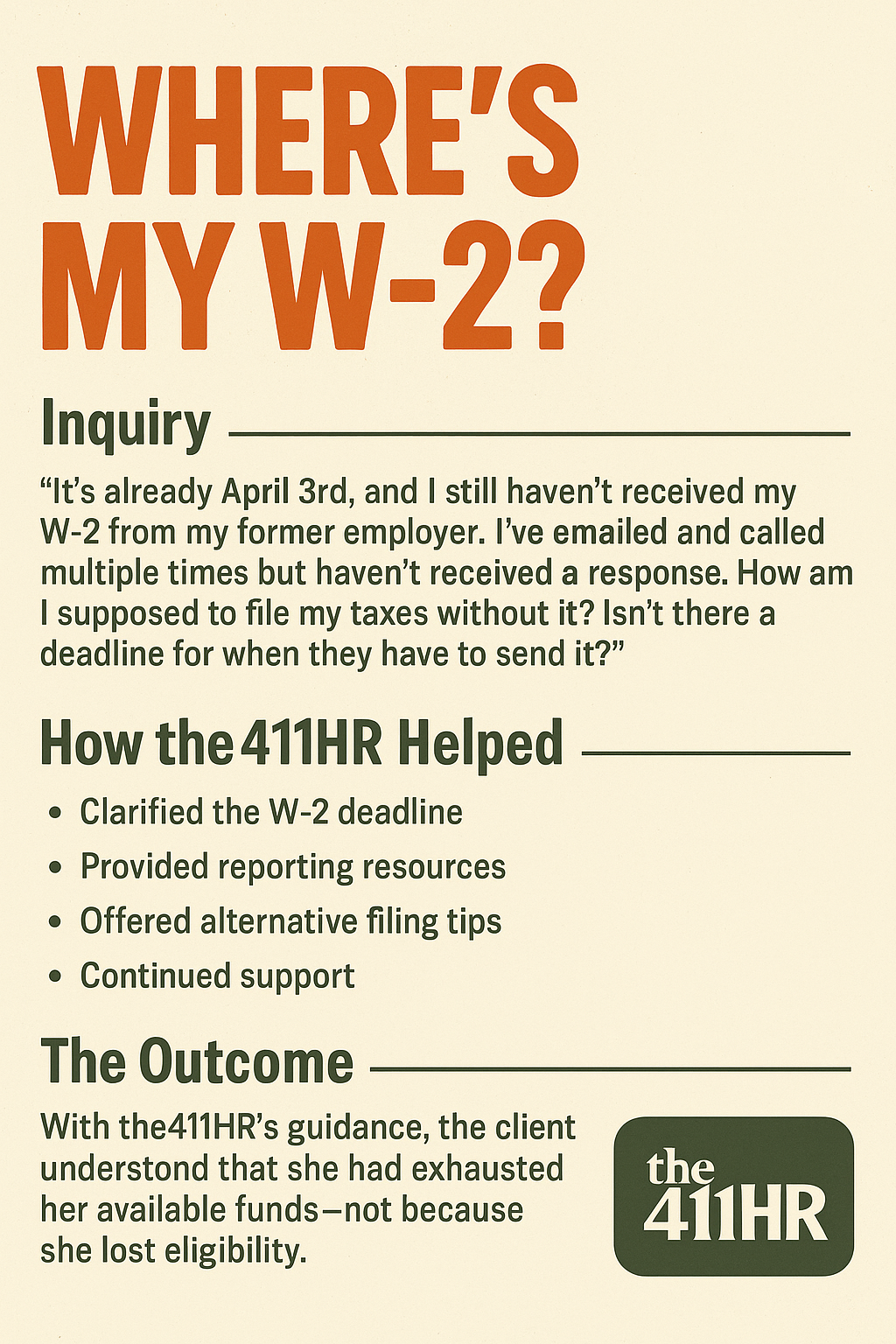What to Do When Your Employer Doesn’t Send Your W-2